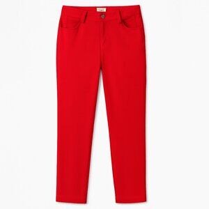Cato Red Pants Sz 4 Women’s Dress Slacks Work Career Chic